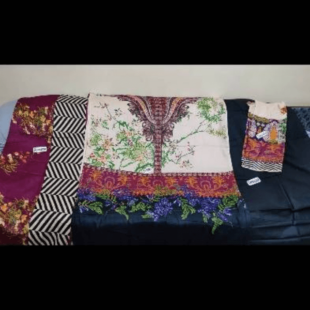 Sana Safinaz Lawn 3 Piece Unstitched