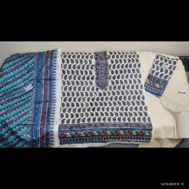 Sapphire Lawn 3 piece unstitched