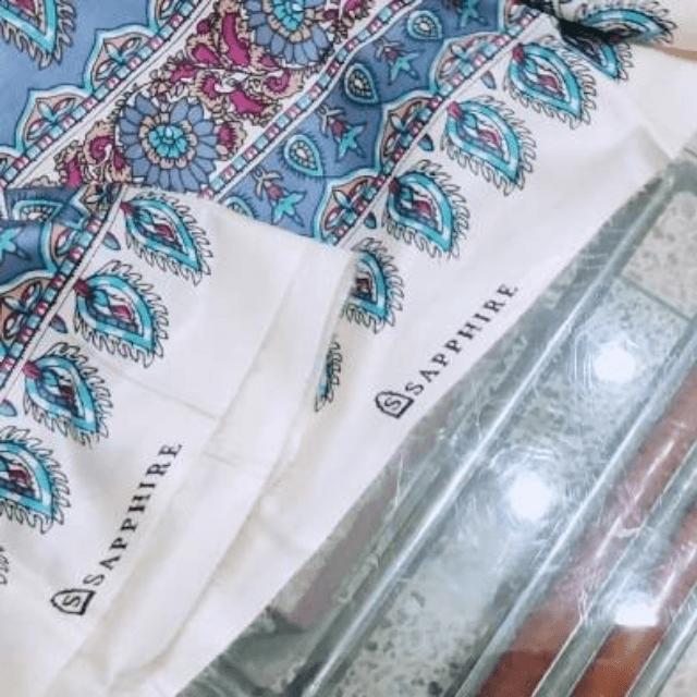 Sapphire Lawn 3 piece unstitched